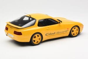 Porsche 968 Clubsport Geltonas GT Spirit 1:18 GT129 Derva - nuotrauka 2 iš 6