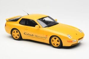 Porsche 968 Clubsport Geltonas GT Spirit 1:18 GT129 Derva - nuotrauka 4 iš 6