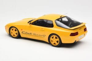 Porsche 968 Clubsport Geltonas GT Spirit 1:18 GT129 Derva - nuotrauka 5 iš 6