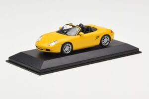 Porsche Boxster 986 Geltonas Minichamps 1:43 400062072 Metalas - nuotrauka 2 iš 4