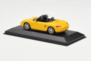 Porsche Boxster 986 Geltonas Minichamps 1:43 400062072 Metalas - nuotrauka 3 iš 4