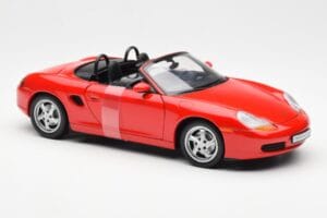 Porsche Boxster 986 Raudonas UT Models 1:18 180065830 Metalas - nuotrauka 4 iš 6
