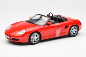 Porsche Boxster 986 Raudonas UT Models 1:18