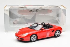 Porsche Boxster 986 Raudonas UT Models 1:18 180065830 Metalas - nuotrauka 6 iš 6