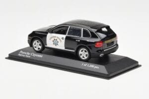 Porsche Cayenne 9PA Highway Patrol Minichamps 1:43 400066291 Metalas - nuotrauka 3 iš 4