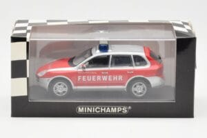 Porsche Cayenne S Feuerwehr Minichamps 1:43 WAPC02060116 Metalas - nuotrauka 4 iš 4