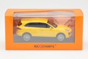 Porsche Cayenne 92A Geltonas MaxiChamps 1:43 940063201 Metalas - nuotrauka 4 iš 4