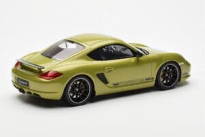 Porsche Cayman R 987 Peridot Metallic GT Spirit 1:18 GT425 Derva - nuotrauka 2 iš 6