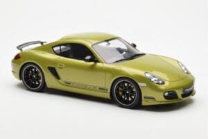 Porsche Cayman R 987 Peridot Metallic GT Spirit 1:18 GT425 Derva - nuotrauka 4 iš 6