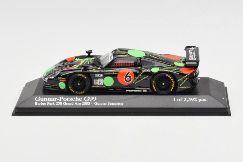 Porsche Gunnar G99 #6 G. Jeanette Barber Park 250 2003 Minichamps 1:43