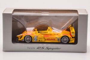 Porsche RS Spyder #6 DHL R. Briscoe / S. Maassen / J-F. Colard ALMS 2007 Minichamps 1:43 WAP02060917 Metalas - nuotrauka 4 iš 4