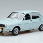 Renault 12 TS Šviesiai Mėlynas Norev 1:18 185219 Metalas