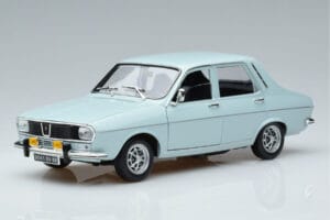 Renault 12 TS Šviesiai Mėlynas Norev 1:18 185219 Metalas