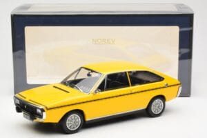 Renault 15 TL Geltonas Juodas Norev 1:18 185351 Metalas - nuotrauka 6 iš 6