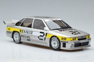 Renault 21 Super Production Sidabrinis Otto 1:18 OT975 Derva - nuotrauka 4 iš 6