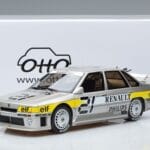 Renault 21 Super Production Sidabrinis Otto 1:18 OT975 Derva - image 6 of 6