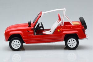Renault 4L JP4 Raudonas Otto 1:18 OT998 Derva - nuotrauka 3 iš 6