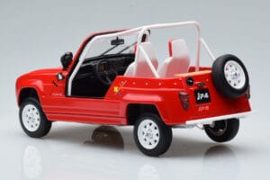 Renault 4L JP4 Raudonas Otto 1:18 OT998 Derva - nuotrauka 5 iš 6