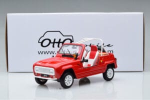 Renault 4L JP4 Raudonas Otto 1:18 OT998 Derva - nuotrauka 6 iš 6