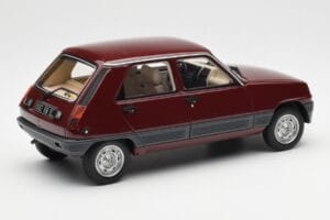 Renault 5 GTL Bordeaux Raudonas Otto 1:18 OT1059 Derva - nuotrauka 2 iš 6
