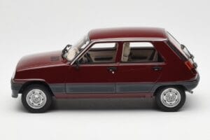 Renault 5 GTL Bordeaux Raudonas Otto 1:18 OT1059 Derva - nuotrauka 3 iš 6