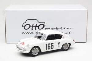 Alpine A106 #166 F. Jacques / R. Jacques Rally Monte Carlo 1960 Otto 1:18 OT543 Derva - nuotrauka 6 iš 6