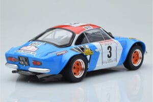 Alpine A110 #3 B. Darniche / A. Mahe Tour de Corse 1973 IXO 1:18 18RMC062B Metalas - nuotrauka 2 iš 6