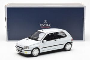 Renault Clio 16S Baltas Norev 1:18 185251 Metalas - nuotrauka 8 iš 8