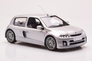 Renault Clio V6 Phase 1 Sidabrinis Otto 1:18 OT1034 Derva - nuotrauka 4 iš 6
