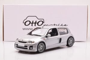 Renault Clio V6 Phase 1 Sidabrinis Otto 1:18 OT1034 Derva - nuotrauka 6 iš 6