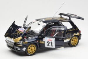 Renault Clio Williams DIAC #21 Jordan / Boyere Tour de Corse 1993 Norev 1:18 185228 Metalas - nuotrauka 2 iš 8