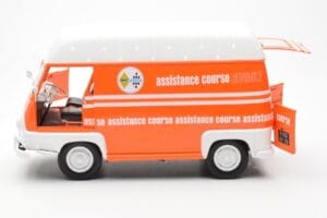 Renault Estafette Oranžinis Assistance Course Norev 1:18 185123 Metalas - nuotrauka 4 iš 10