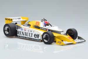 Renault RS10 Elf #15 J-P. Jabouille Winner France GP 1979 MCG 1:18 MCG18616F Metalas - nuotrauka 4 iš 6