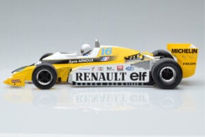 Renault RS10 Elf #16 R. Arnoux British GP 1979 MCG 1:18 MCG18617F Metalas - nuotrauka 3 iš 6