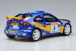 Renault Megane Maxi #6 S. Loeb / D. Elena Rallye Mont Blanc 2000 Otto 1:18 OT960 Derva - nuotrauka 2 iš 6