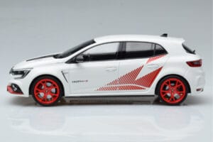 Renault Megane RS Trophy-R Mk4 Baltas Norev 1:18 185239 Metalas - nuotrauka 3 iš 6