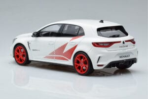 Renault Megane RS Trophy-R Mk4 Baltas Norev 1:18 185239 Metalas - nuotrauka 5 iš 6