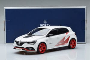 Renault Megane RS Trophy-R Mk4 Baltas Norev 1:18 185239 Metalas - nuotrauka 6 iš 6