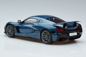 Rimac Nevera Mėlynas GT Spirit 1:18 GT405 Derva - nuotrauka 5 iš 6