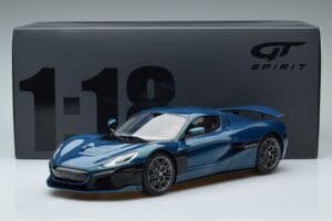 Rimac Nevera Mėlynas GT Spirit 1:18 GT405 Derva - nuotrauka 6 iš 6