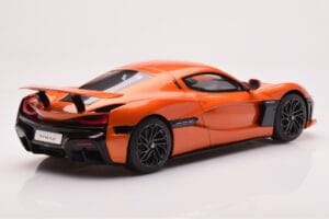 Rimac Nevera Oranžinis GT Spirit 1:18 GT880 Derva - nuotrauka 2 iš 6