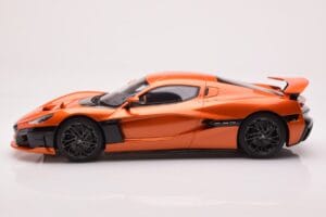 Rimac Nevera Oranžinis GT Spirit 1:18 GT880 Derva - nuotrauka 3 iš 6