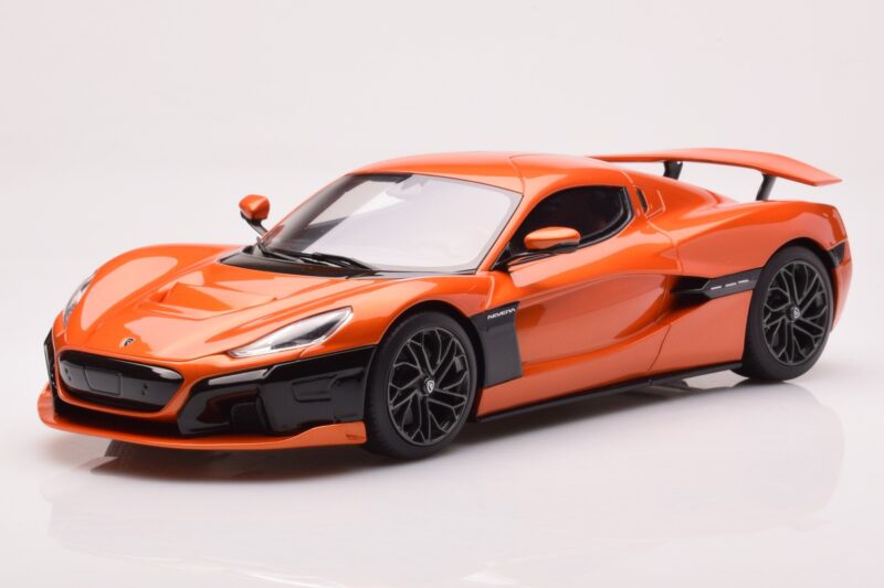 Rimac Nevera Oranžinis GT Spirit 1:18