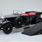 Rolls-Royce Phantom I Kabrioletas Juodas Kyosho 1:18