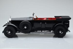 Rolls-Royce Phantom I Kabrioletas Juodas Kyosho 1:18 08931BK Metalas - nuotrauka 4 iš 8
