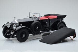 Rolls-Royce Phantom I Kabrioletas Juodas Kyosho 1:18