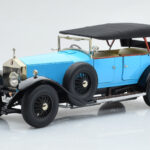 Rolls-Royce Phantom I Kabrioletas Mėlynas Kyosho 1:18