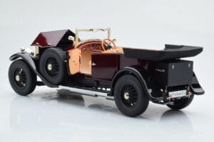 Rolls-Royce Phantom I Kabrioletas Burgundiškai Raudonas Kyosho 1:18 08931R Metalas - nuotrauka 7 iš 10