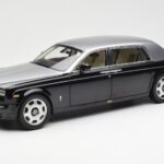 Rolls-Royce Phantom VII EWB Juodas ir Sidabrinis Kyosho 1:18