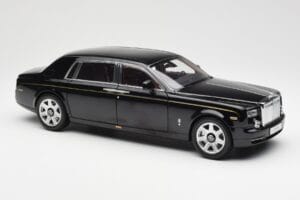 Rolls-Royce Phantom VII EWB Diamond Juodas Kyosho 1:18 08841DBK2 Metalas - nuotrauka 6 iš 8